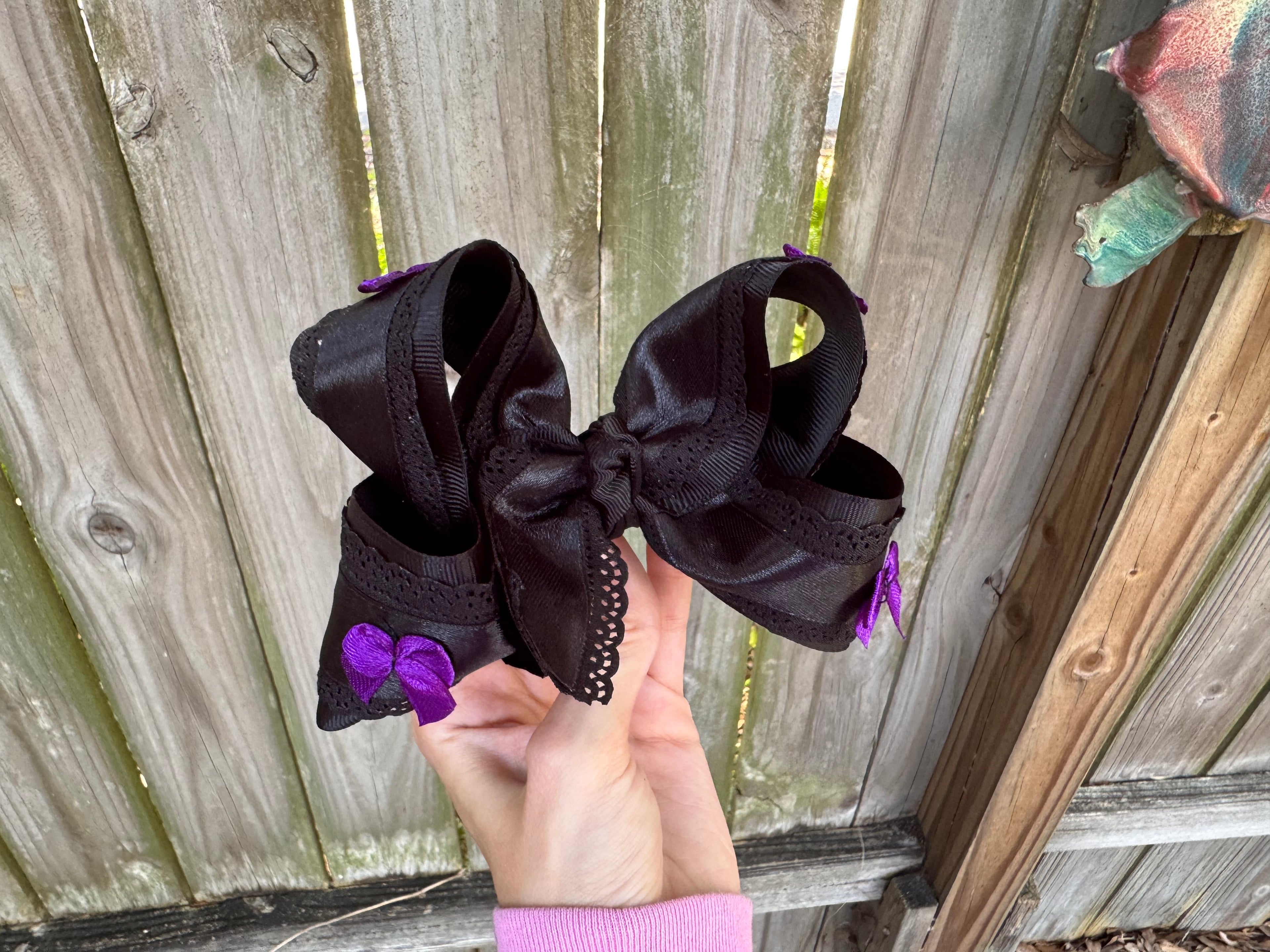 Evil Queen Baby Bow